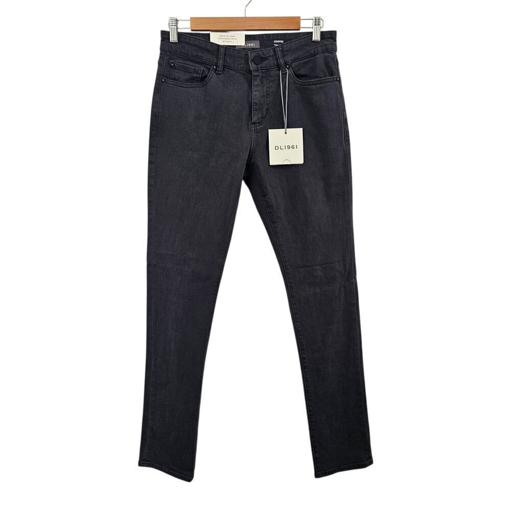 DL1961 Cooper Tapered Slim Jean in Ominous Gray Size 29x32 NWT